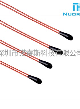 源头工厂供应MF52B202F3470L60漆包线引脚2KNTC热敏电阻线长60MM