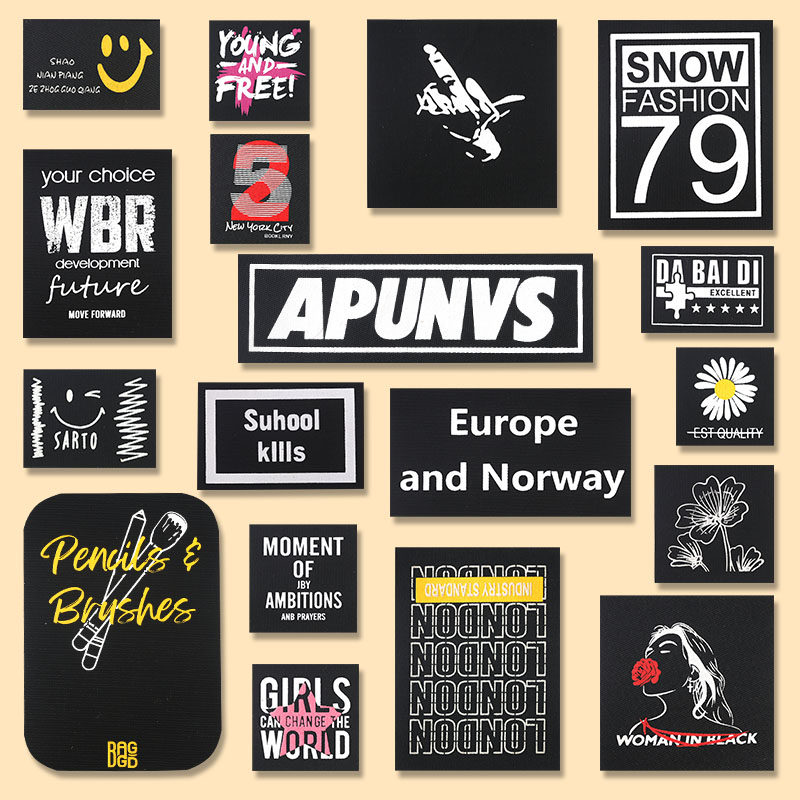 羽绒服补丁贴无痕修复黑色夏季薄款印花布贴自粘免缝牛仔裤装饰贴