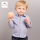 Chemise garcon DAVEBELLA à manche longue - Ref 2082227 Image 9