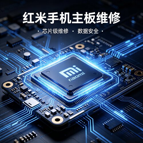 红米K系列主板维修K40/K50/K60/K70/K80/K90进水短路CPU重植