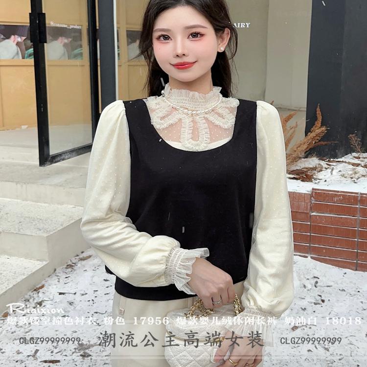 衬衫2024新款高级感小香风