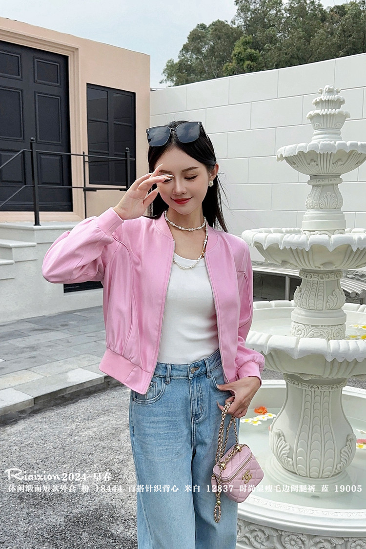 拉链新款立领夹克外套RIAIXION