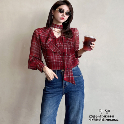 欧洲站2025新款镂空领口小衫