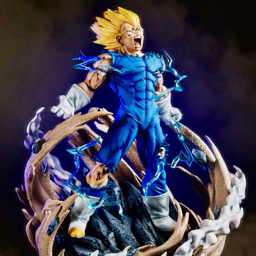 自爆魔化贝吉塔龙珠手办雕像
