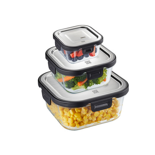 德国GEFU保鲜盒密封盒收纳盒饭盒