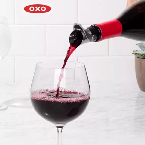 OXO奥秀酒瓶塞倒酒器香槟红酒塞