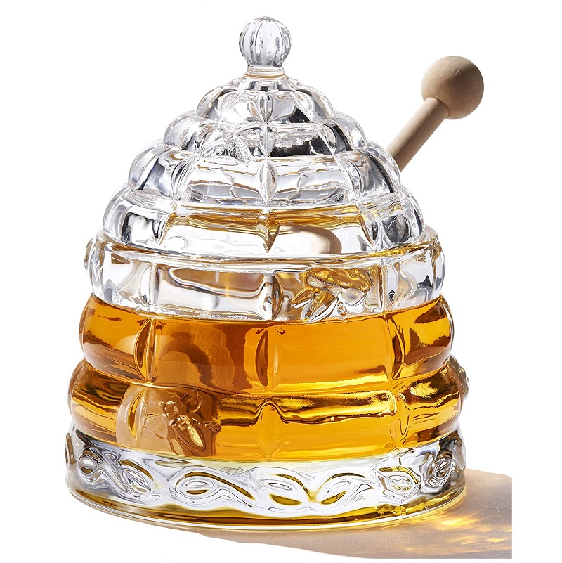 美国进口玻璃蜂蜜罐和蜂蜜棒