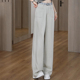 垂感高腰百搭宽松休闲天丝直筒裤 女2026新款 子 阔腿牛仔裤 早春窄版