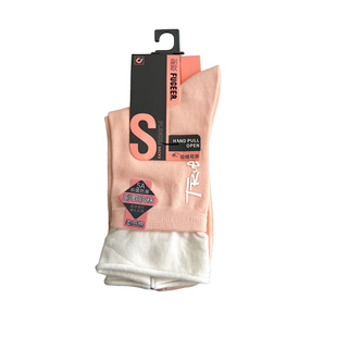 副歌女袜春秋新款中高筒舒适柔软棉袜时尚百搭潮袜抗菌防臭学生袜