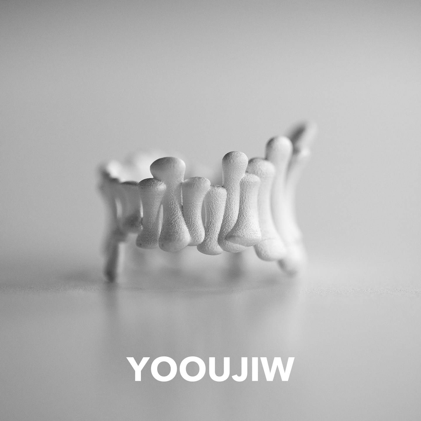 《游鱼》YOOUJIW由己当代艺术简约银饰戒指原创哲理小众设计师款