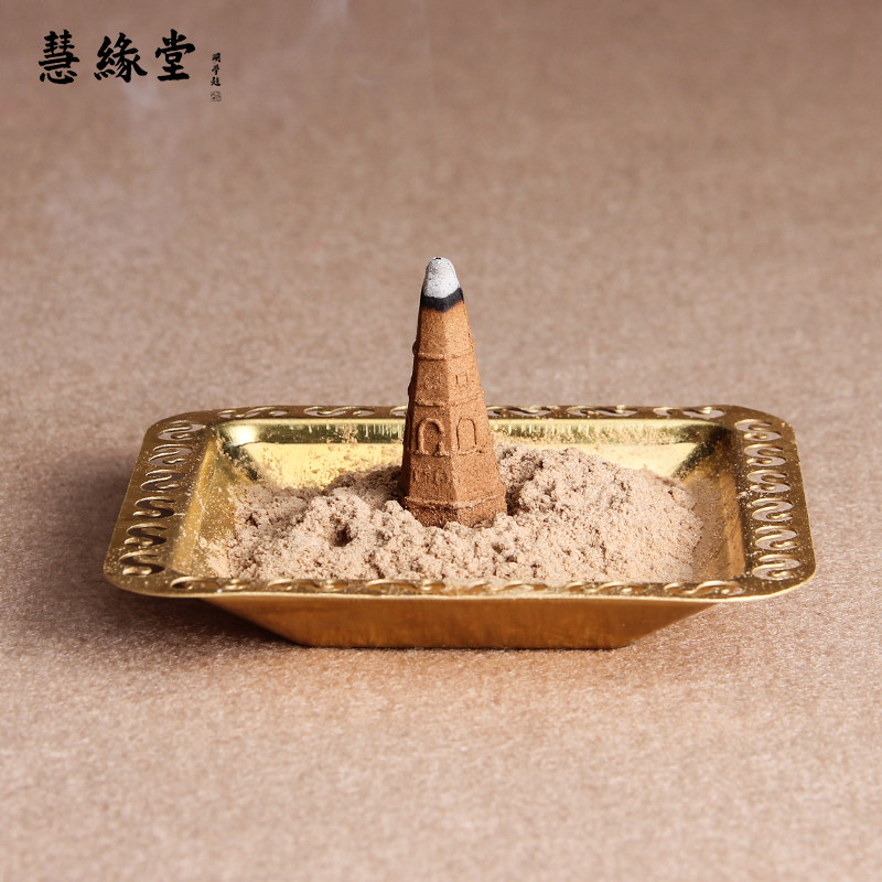 合金密宗烟供坛城烟供香炉家用室内烟供盘火供盘烟火供炉盆_虎窝淘