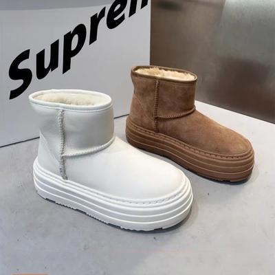 爆款羊皮毛一体雪地靴