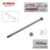 雅马哈巧格i 巡鹰旭鹰前轮轴后臂转轴吊架轴螺母 新福喜AS赛鹰