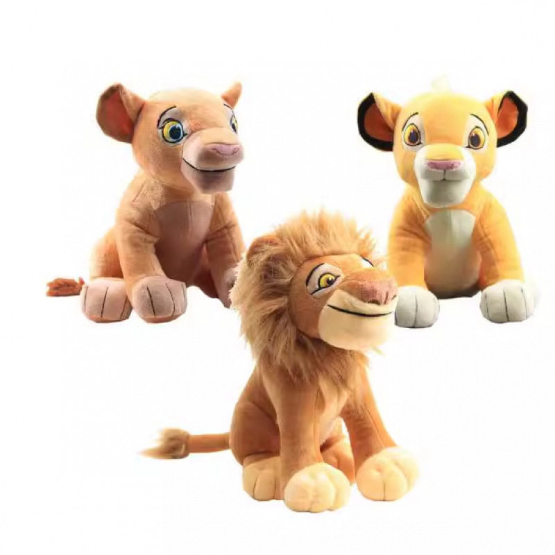 现货动画电影狮子王Simba 辛巴毛绒玩具公仔毛绒