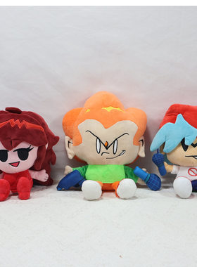 跨境新品FNF Nene Pico Darnell plush周五夜放克毛绒玩偶公仔