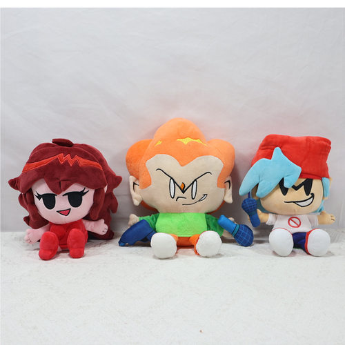 跨境新品FNF Nene Pico Darnell plush周五夜放克毛绒玩偶公仔