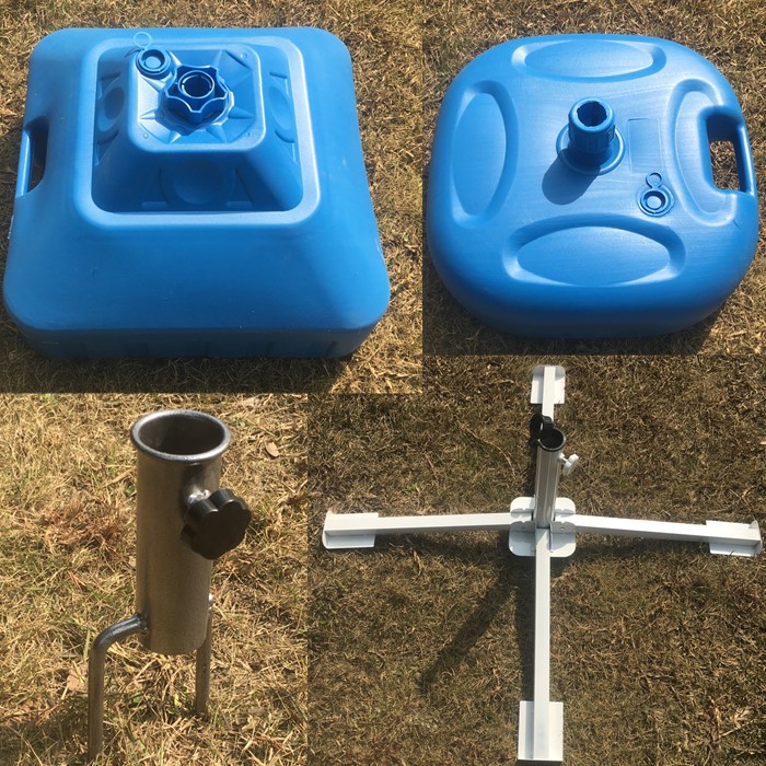 便携太阳伞底座广告伞水桶沙滩伞