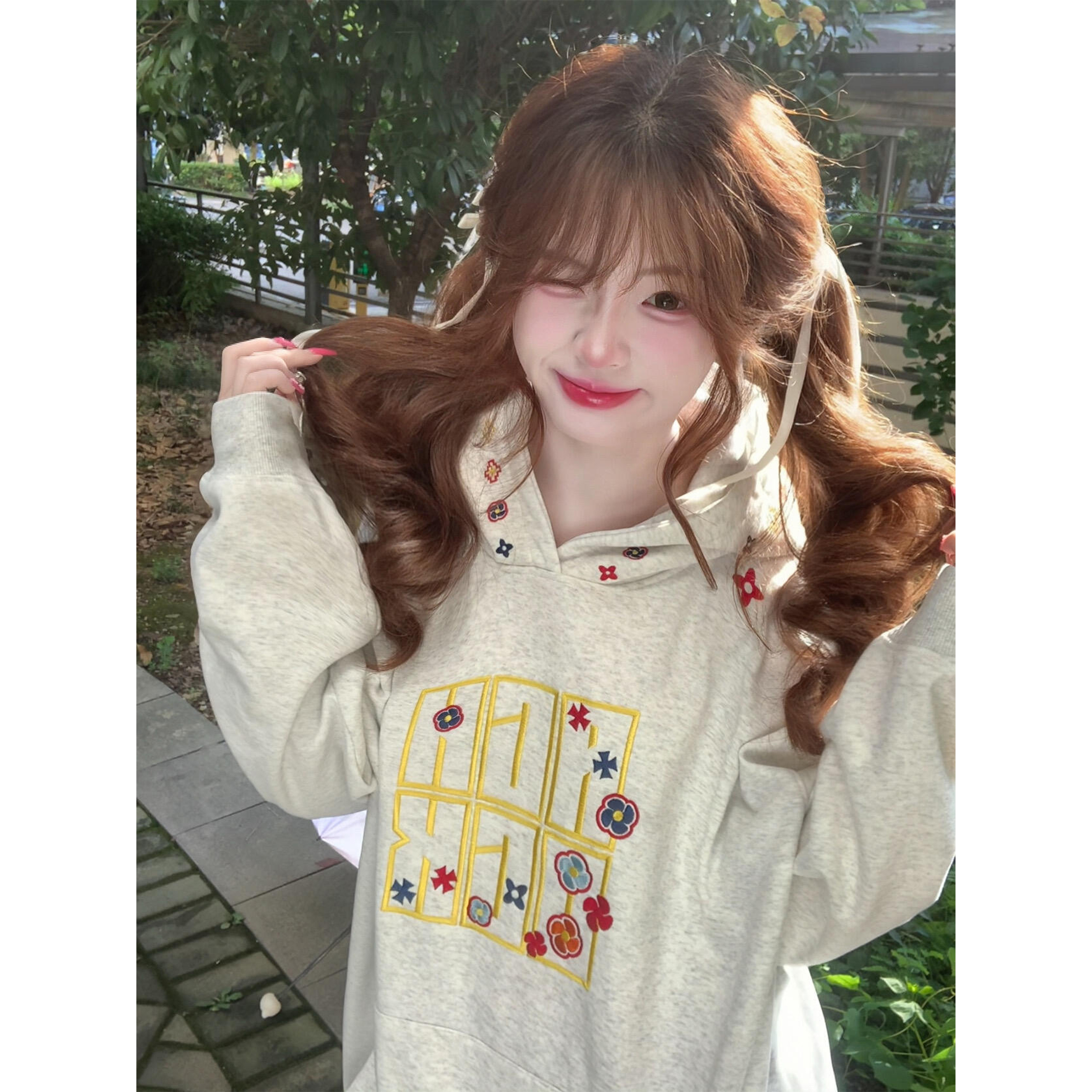 秋季慵懒风高级感小众套头长袖