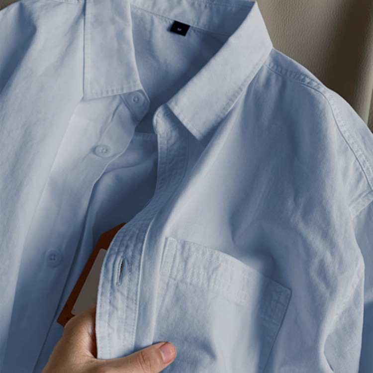 100%纯棉正肩浅蓝色衬衫内搭叠穿长袖宽松上衣休闲男女情侣装外套,女装/女士精品,常规大码外套,淘宝优惠券,粉丝福利购,淘宝优惠卷