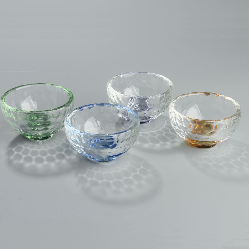 玻璃小茶杯功夫茶杯套装家用透明水晶斗笠品茗杯茶水杯子耐高温,餐饮具,茶杯,淘宝优惠券,粉丝福利购,淘宝优惠卷