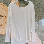 偏大 速干T恤健身服瑜伽服罩衫 品牌货源高品质长款 遮肉瑜伽长袖