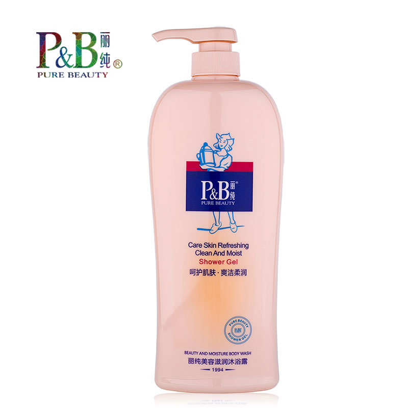 大瓶丽纯美容滋润保湿沐浴露