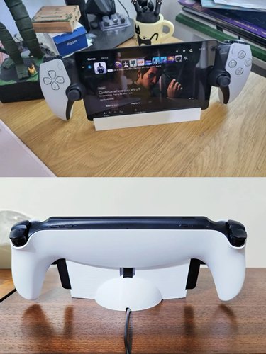 ps5串流掌机展示支架 playstation portal配件可充电支架 ps5掌机