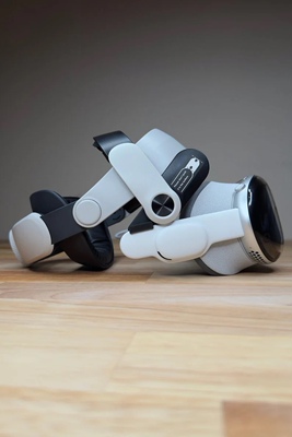 适用苹果Vision Pro配件精英头带转接器BoboVR M2PlusM3pro不夹头