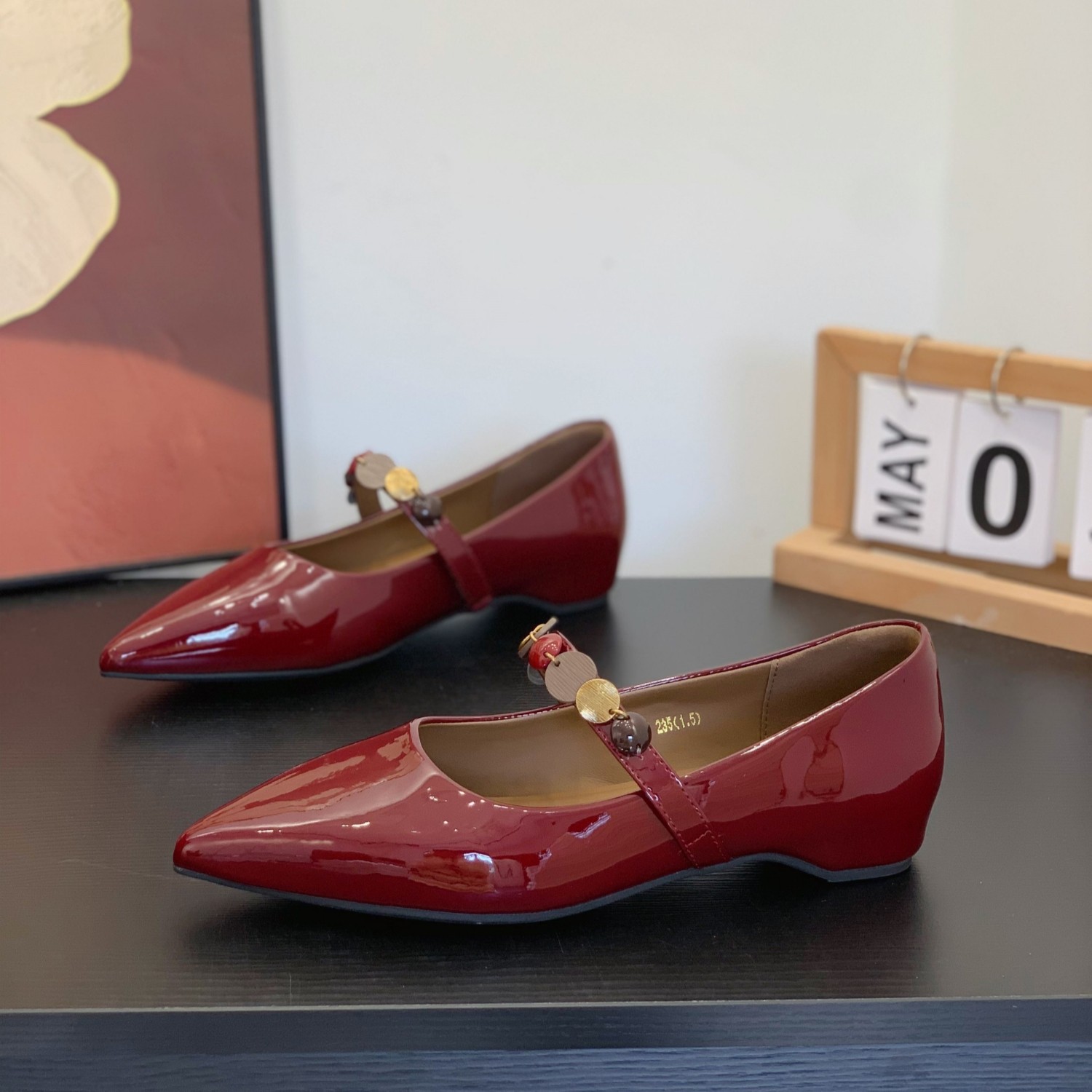 高级感中古风玛丽珍女鞋2026春季新款一字细带内增高尖头浅口单鞋,女鞋,玛丽珍鞋,淘宝优惠券,粉丝福利购,淘宝优惠卷