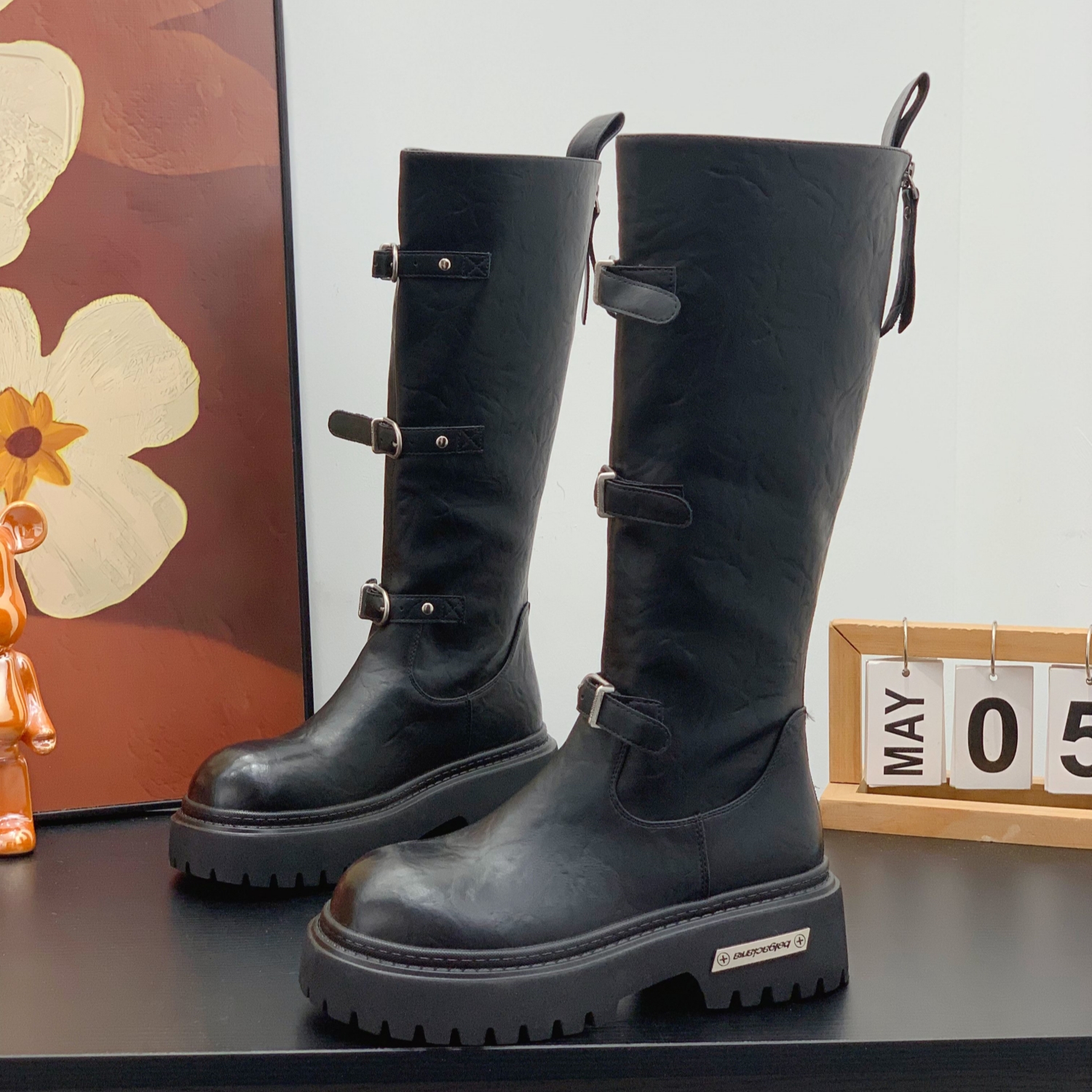 增高显瘦显腿长时尚潮流百搭长靴