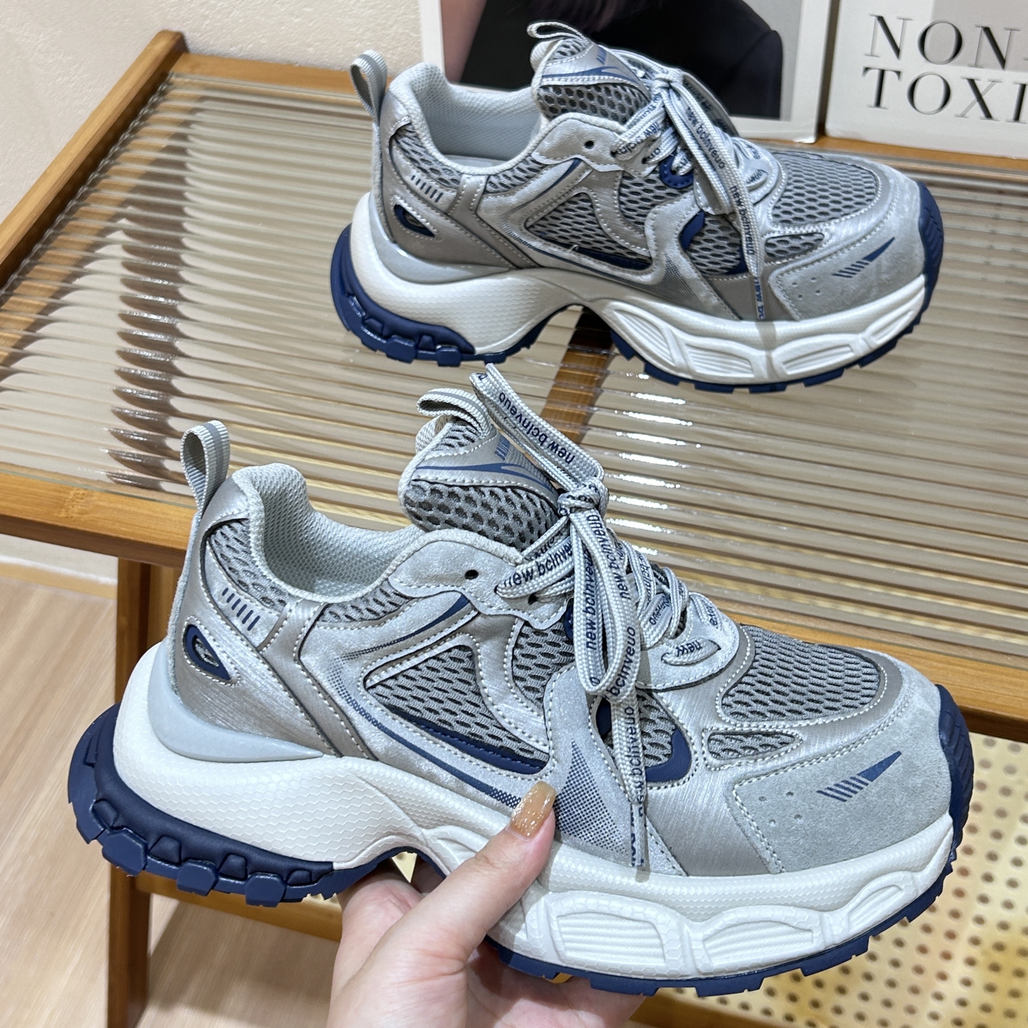 小众高级感ins潮百搭减龄老爹鞋