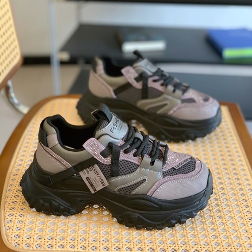 透气网面轻便ins潮高级感老爹鞋