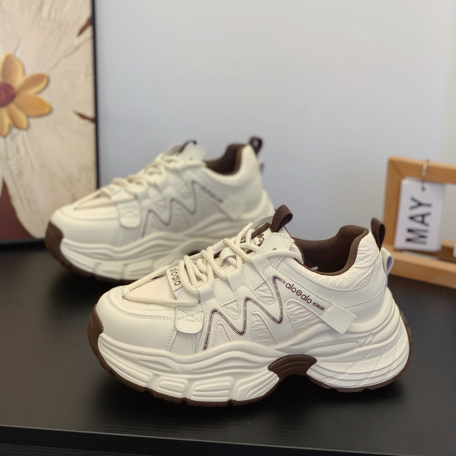 小个子的天菜~轻松增高6cm老爹鞋