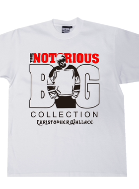 bboy宽松西海岸说唱T恤old school重磅hiphop街舞美式小领口短袖