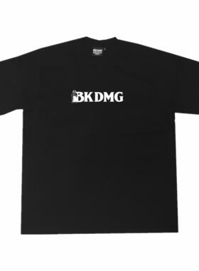 bboy嘻哈hiphop复古old school西海岸打底衫简约小领口加厚短袖