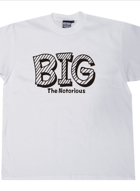 bboy宽松西海岸说唱T恤old school重磅hiphop街舞美式小领口短袖