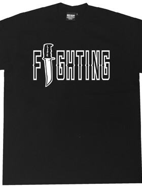 bboy宽松大码街头old school重磅hiphop街舞美式小领口短袖T恤