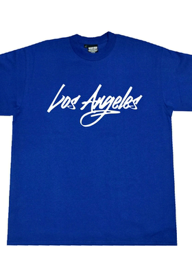 bboy宽松西海岸街头old school重磅hiphop匪帮美式小领口短袖t