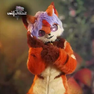 日系兽装furry福瑞全装全套定制兽头动漫玩偶服漫展fursuit半装