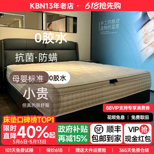 冬夏两用扛干扰床垫席梦思家用
