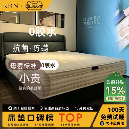 冬夏两用扛干扰床垫席梦思家用