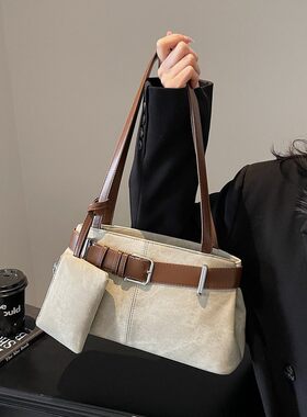 包包女新款跨境热卖女包小众设计斜挎包肩腋下手提包时尚通勤包