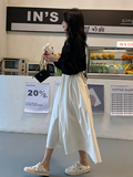 现货M082P100K1582024春秋装新款拼接撞色连衣裙，女装连衣裙，浙宝088