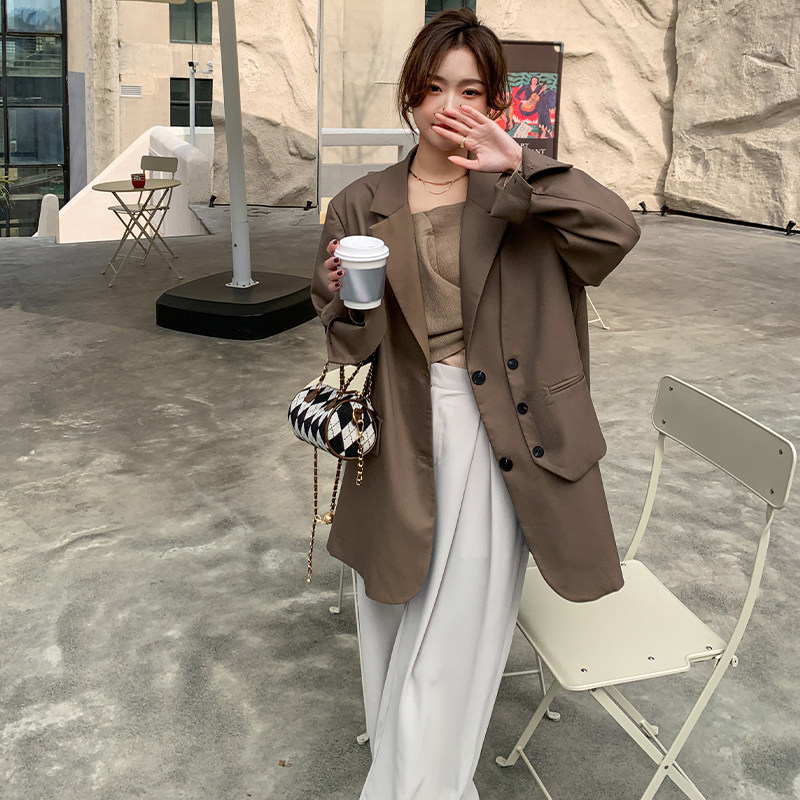 现货M067P120K1782022秋装新款双门襟小西装女，女装西装，浙宝088