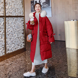 现货X929P185K2682024冬装新款中长款大毛领棉衣棉服3色，女装棉衣/棉服，浙宝088