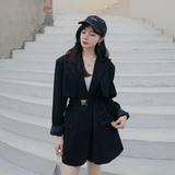 现货X1065P120K1782024春秋装新款收腰配腰带小西装，女装西装，浙宝088