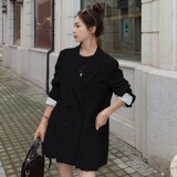 现货X1071P110K1682022春秋装新款双排扣小西装外套2色，女装西装，浙宝088