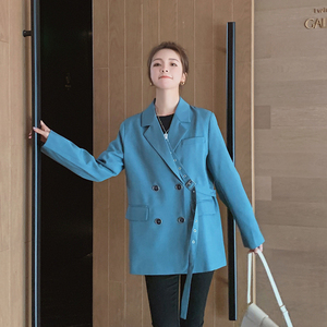 现货X988P110K168 双排扣小西装外套女春秋季新,女装西装,浙宝088