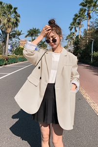 现货 X973P110K168 2022春装新款小西装外套女图片