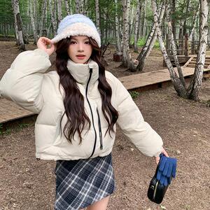 M852P165K258棉服冬装新款短款面包服棉袄棉衣